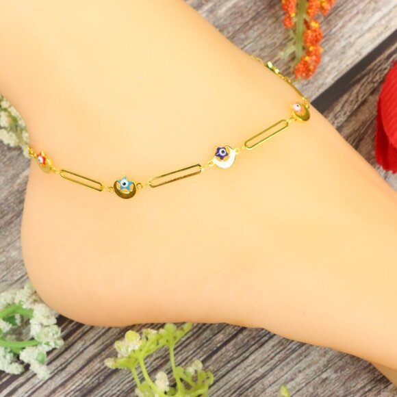 "Elegant Handmade Anklet – Delicate Jewelry for Women, MAR091442 - Picture 1 of 10